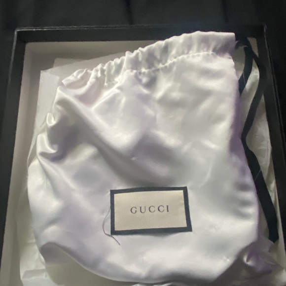 GG Marmount leather belt with shiny buckle - Picture 6 of 7